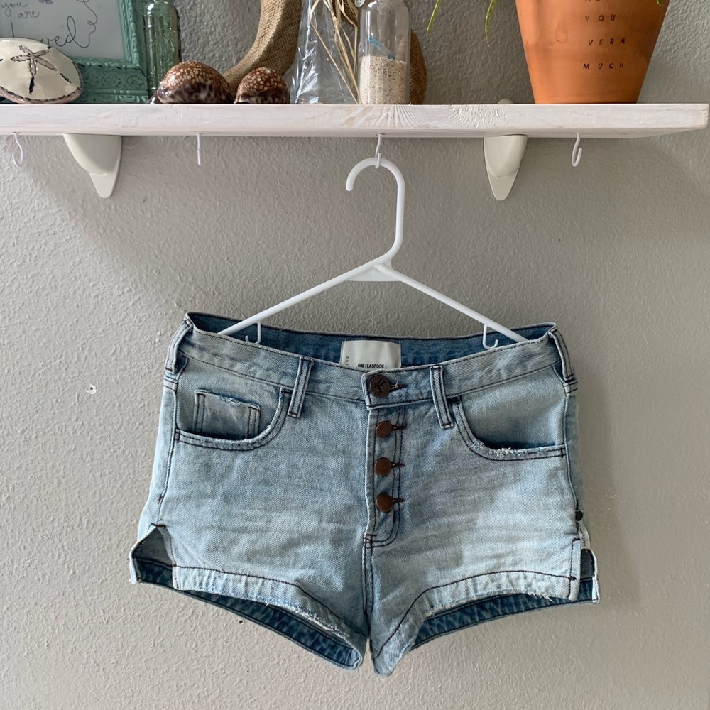 One Teaspoon Old West Romeos denim short